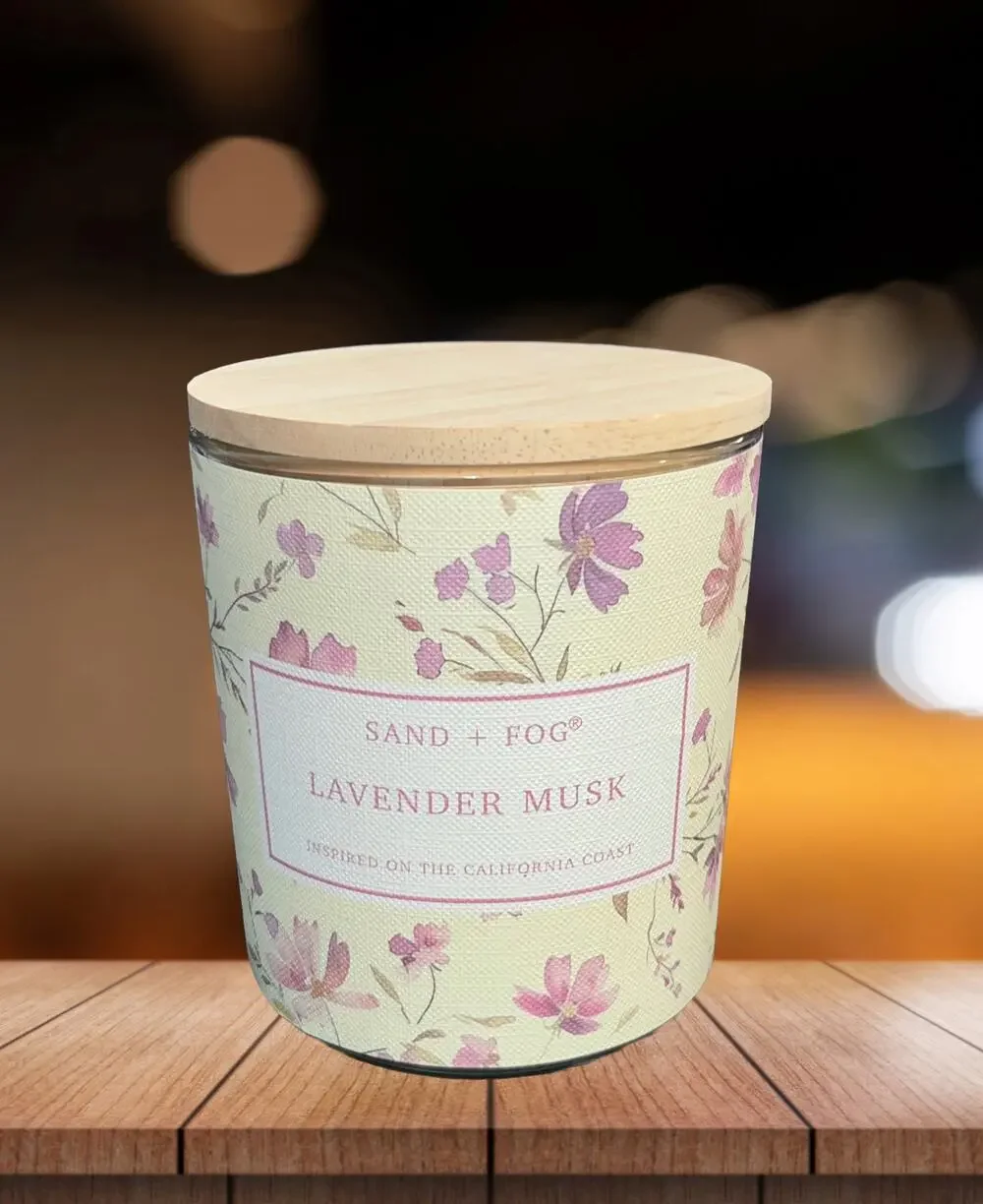 NEW! Sand + Fog Lavender Musk Scented 10 oz Candle